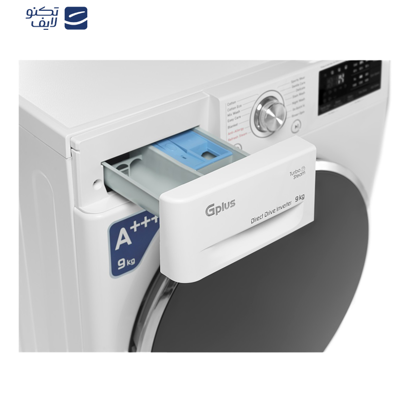 ماشین لباسشویی اتوماتیک جی پلاس مدل GWM-M990W ظرفیت 9 کیلوگرم ماشین لباسشویی اتوماتیک جی پلاس مدل GWM-M990W ظرفیت 9 کیلوگرم