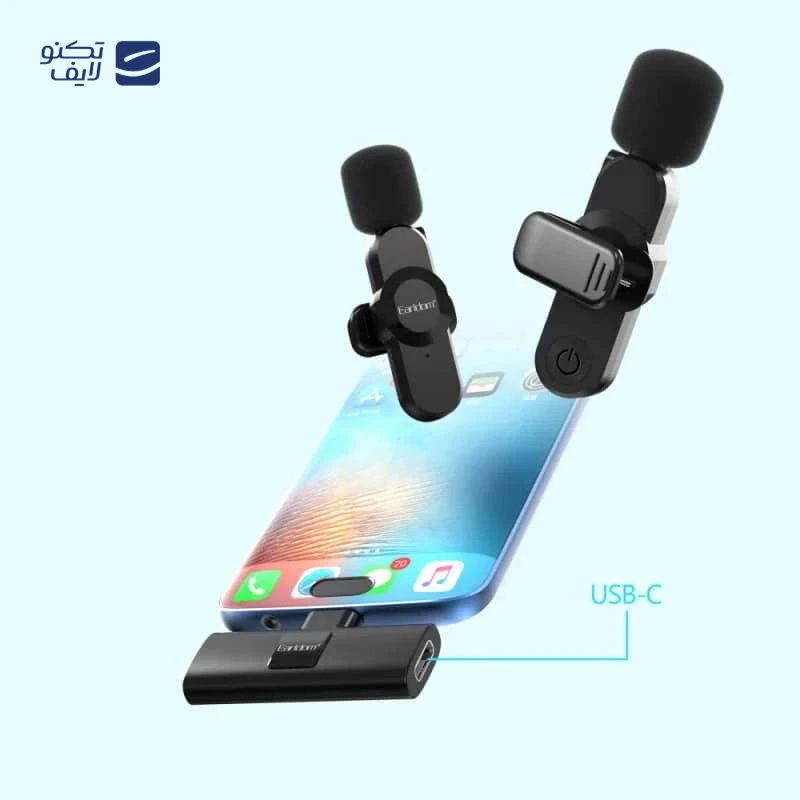 gallery-میکروفن بی سیم یقه ای گرند اسکای مدل GM-01 رابط تایپ سی copy.png