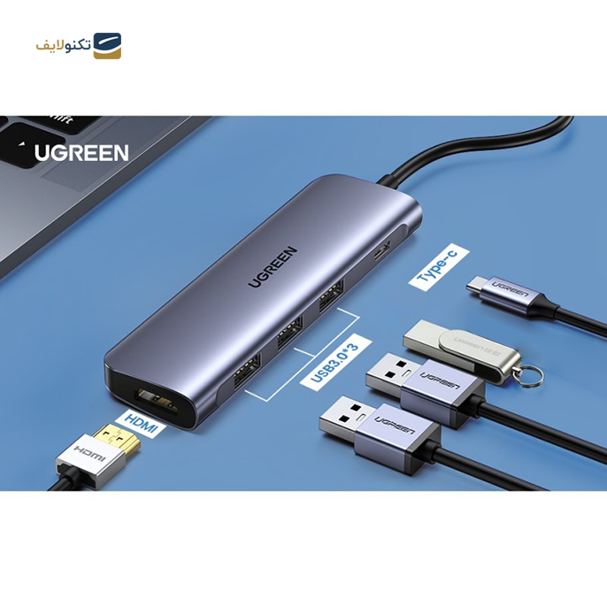 gallery-هاب USB-C یوگرین 5 پورت مدل CM136-gallery-3-TLP-10548_e5f96701-1335-4c1e-bffe-9626a00fad7b.png gallery-هاب USB-C یوگرین 5 پورت مدل CM136-gallery-3-TLP-10548_e5f96701-1335-4c1e-bffe-9626a00fad7b.png
