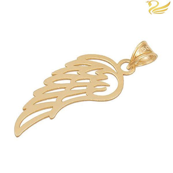 پلاک طرح بال طلا 18عیار طرح بال فرشته پلاک طرح بال طلا 18عیار طرح بال فرشته