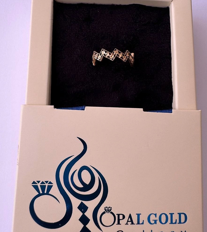 انگشتر طلا 18 عیار زنانه اپال گلد مدل میهن سیاه قلم هانیه کد sh0406 سایز 58 انگشتر طلا 18 عیار زنانه اپال گلد مدل میهن سیاه قلم هانیه کد sh0406 سایز 58