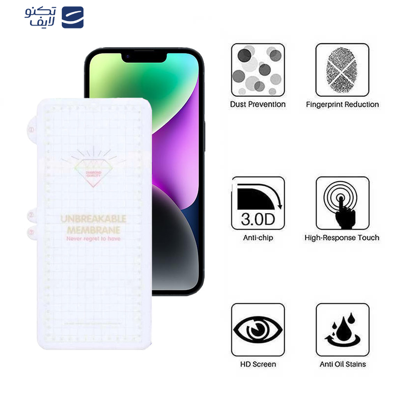 gallery-محافظ صفحه نمایش گوشی اپل iPhone 16e - 14 - 13 Pro - 13 اپیکوی مدل Hydrogel copy.png
