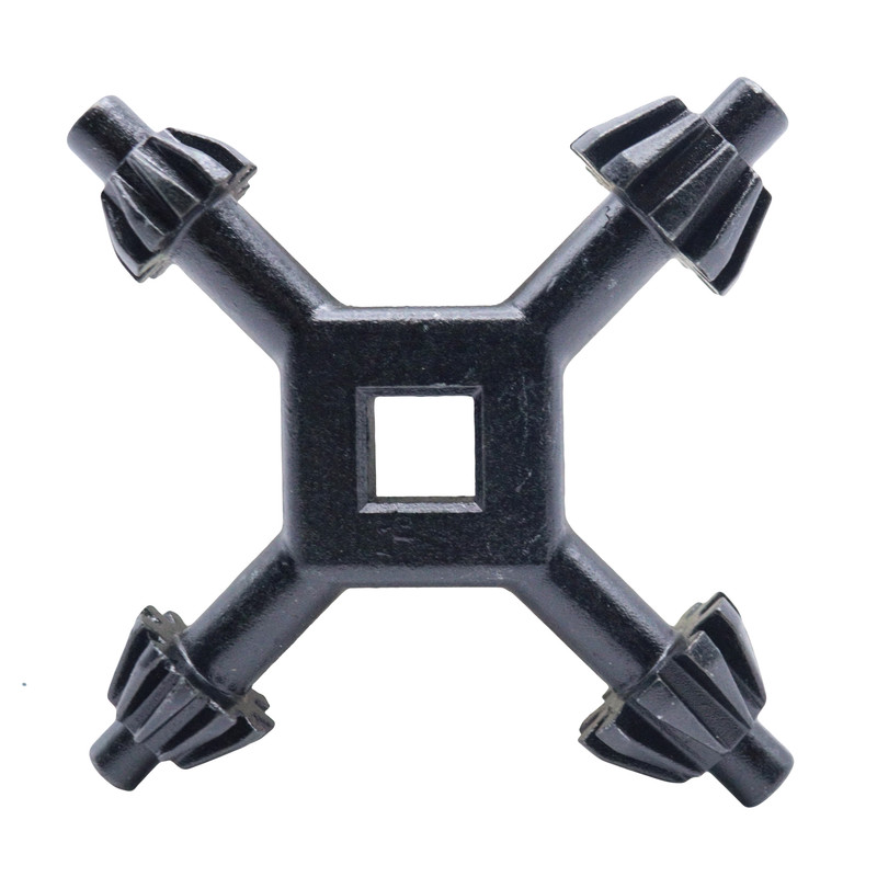 آچار سه نظام اکو مدل چهار سر کد YP-SIZE-5/16-3/8-1/2-5/8