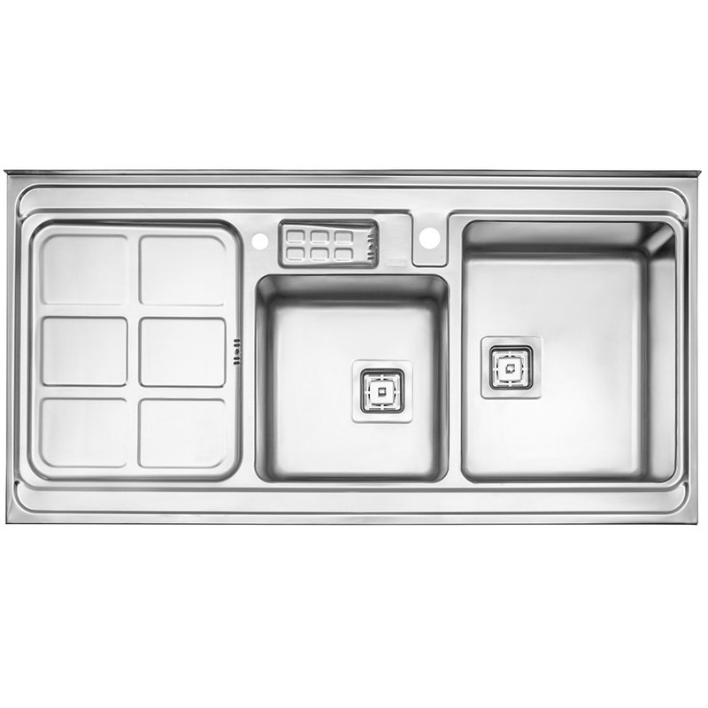 سینک ظرفشویی استیل البرز مدل 855 روکار سینک ظرفشویی استیل البرز مدل 855 روکار