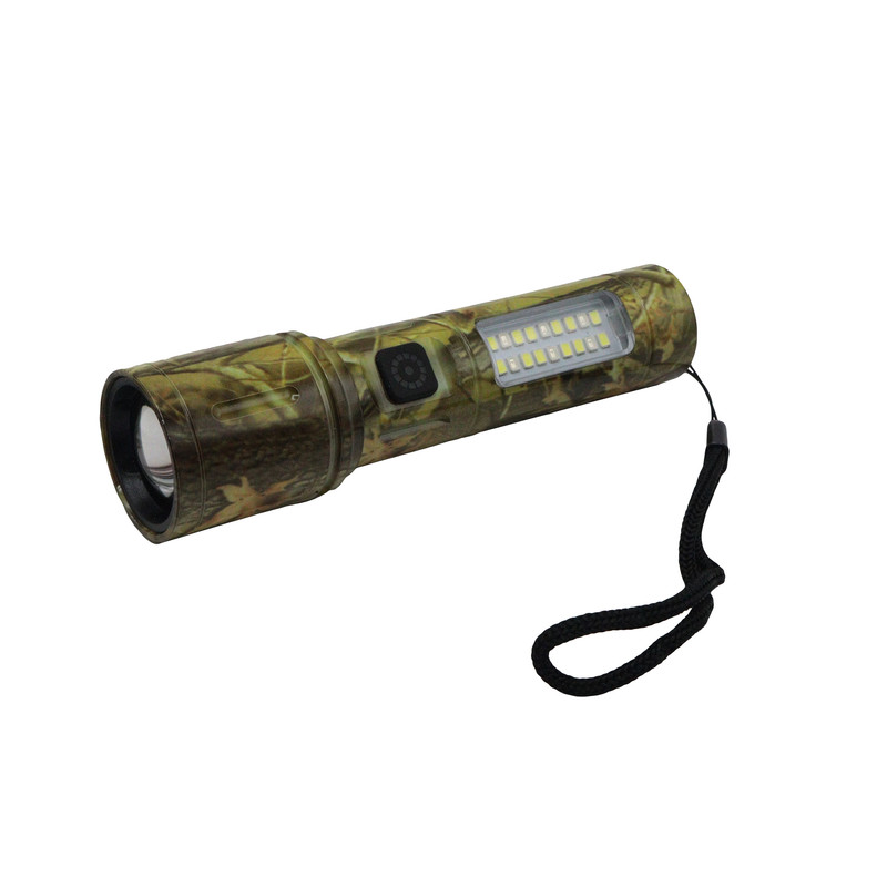 چراغ قوه دستی مدل YP-DERAKHTI-XPE/COB-14CM چراغ قوه دستی مدل YP-DERAKHTI-XPE/COB-14CM