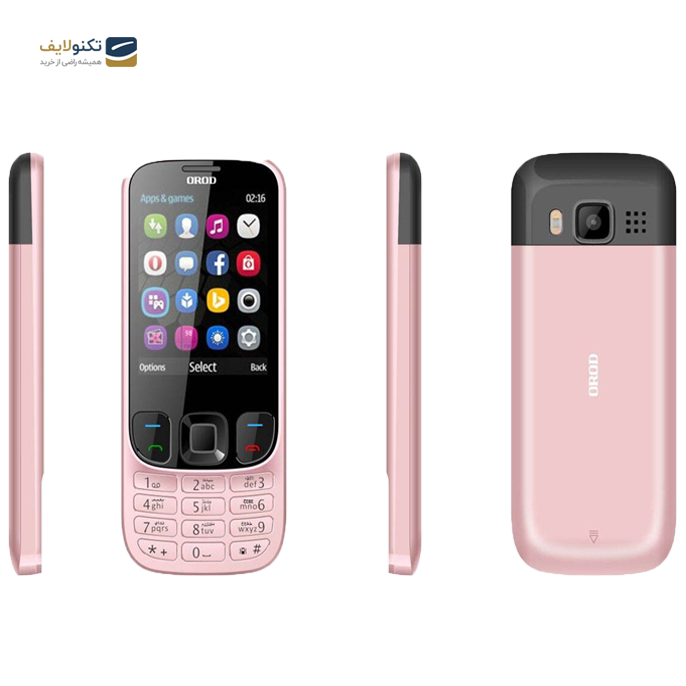 گوشی موبایل ارود مدل 6303 دو سیم کارت گوشی موبایل ارود مدل 6303 دو سیم کارت