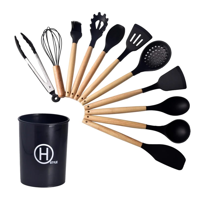 سرویس کفگیر و ملاقه 12 پارچه مدل H - STYLE