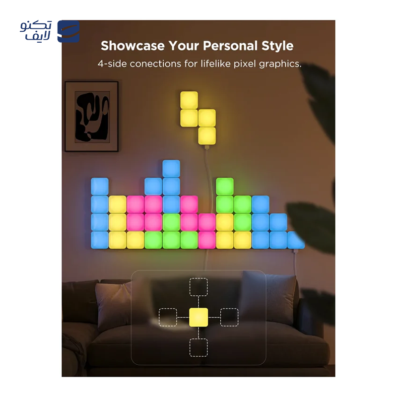 gallery-پنل هوشمند گووی مدل Gaming Wall Light H6063 بسته 6 عددی copy.png