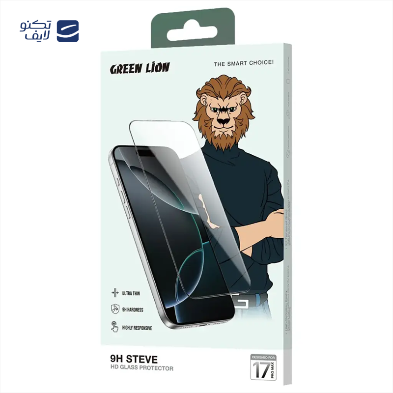 gallery-گلس گوشی اپل iPhone 17 Pro گرین لاین مدل 9H Steve HD copy.png gallery-گلس گوشی اپل iPhone 17 Pro گرین لاین مدل 9H Steve HD copy.png