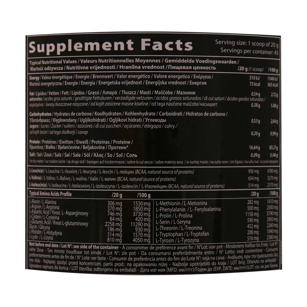 پودر پروتئین کازئین کیو ان تی 908 گرم