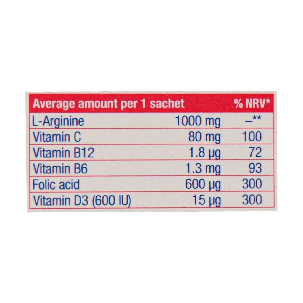 ساشه ال آرژنین پلاس یوروویتال 14 عدد ساشه ال آرژنین پلاس یوروویتال 14 عدد