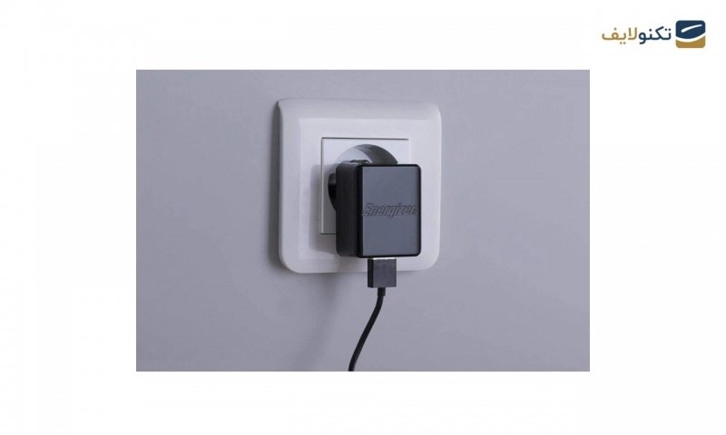 شارژر دیواری انرجایزر مدل ACA1AEUCMC3 به همراه کابل تبدیل microUSB شارژر دیواری انرجایزر مدل ACA1AEUCMC3 به همراه کابل تبدیل microUSB