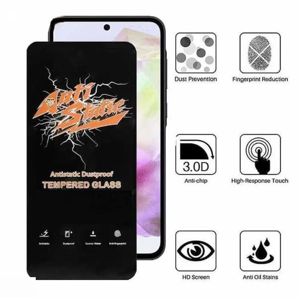 محافظ صفحه نمایش شیشه ای گوشی موبایل اولترا مدل Antistatic Dustproof مناسب سامسونگ Galaxy S25 FE محافظ صفحه نمایش شیشه ای گوشی موبایل اولترا مدل Antistatic Dustproof مناسب سامسونگ Galaxy S25 FE