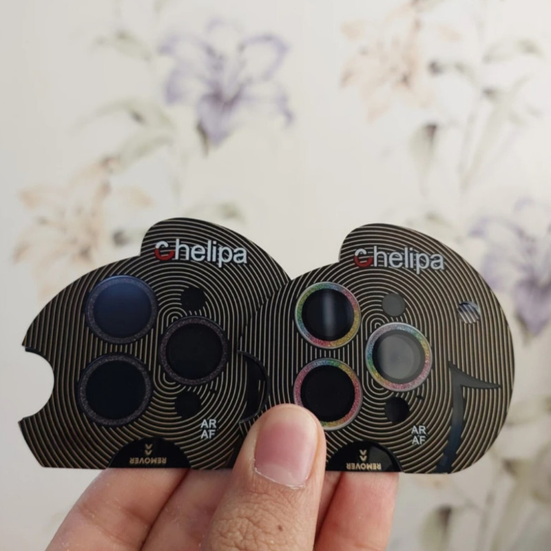 محافظ لنز دوربین شیشه ای اوجی مدل chelipa shine مناسب برای گوشی موبایل اپل iPhone 16 Pro محافظ لنز دوربین شیشه ای اوجی مدل chelipa shine مناسب برای گوشی موبایل اپل iPhone 16 Pro