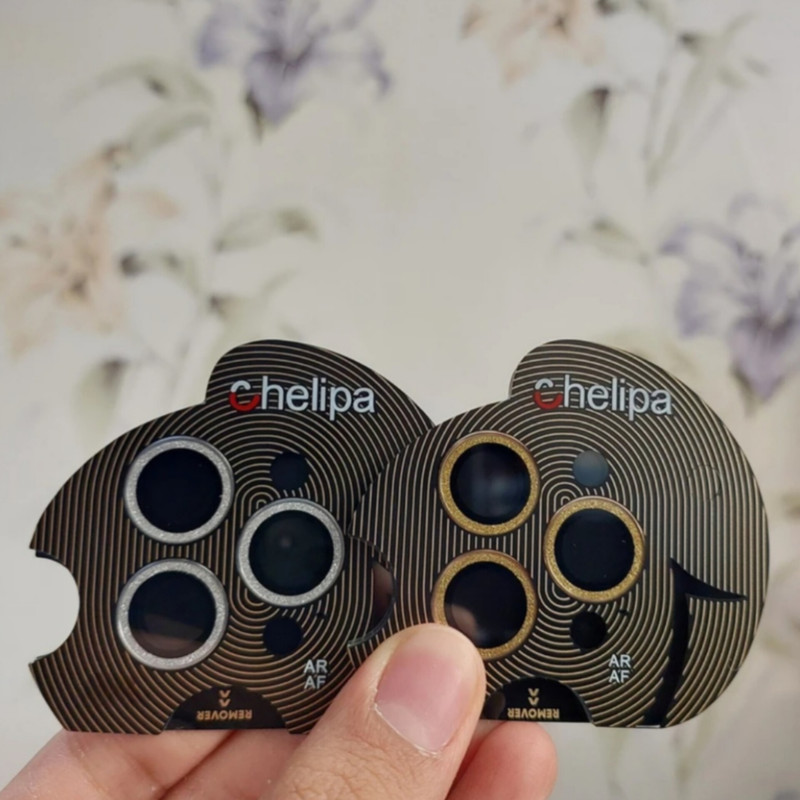 محافظ لنز دوربین شیشه ای اوجی مدل chelipa shine مناسب برای گوشی موبایل اپل iPhone 13 Pro Max محافظ لنز دوربین شیشه ای اوجی مدل chelipa shine مناسب برای گوشی موبایل اپل iPhone 13 Pro Max