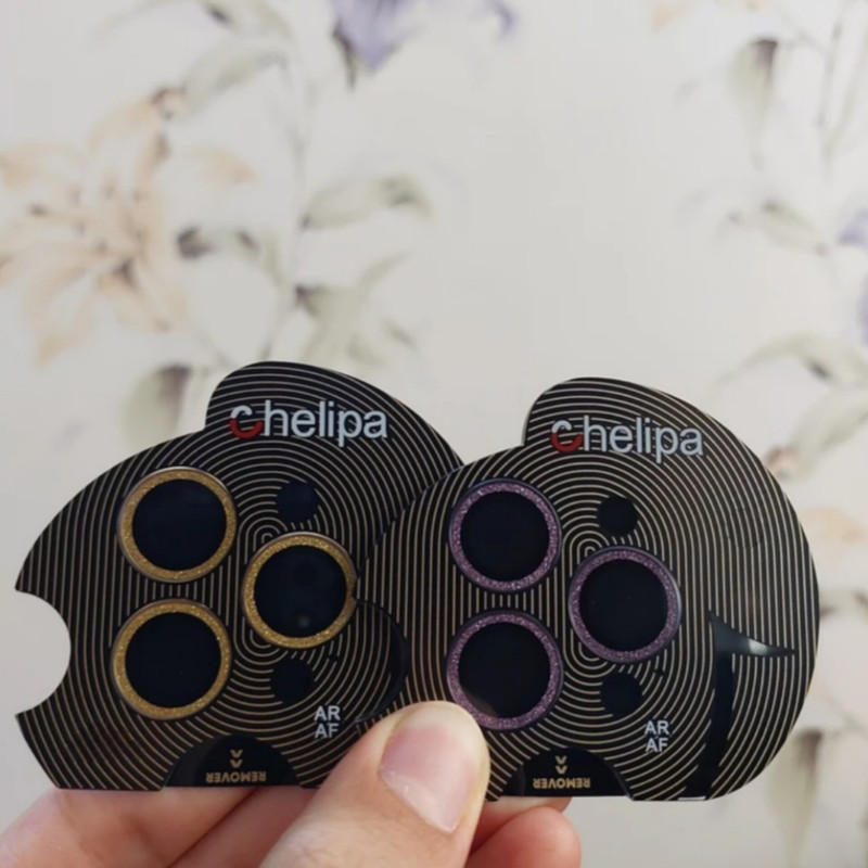 محافظ لنز دوربین شیشه ای اوجی مدل chelipa shine مناسب برای گوشی موبایل  اپل iPhone 14 Pro Max محافظ لنز دوربین شیشه ای اوجی مدل chelipa shine مناسب برای گوشی موبایل  اپل iPhone 14 Pro Max