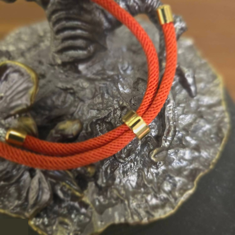 دستبند طلا 18 عیار زنانه شمیم گلد گالری مدل بینهایت و حرف N کد D64-9