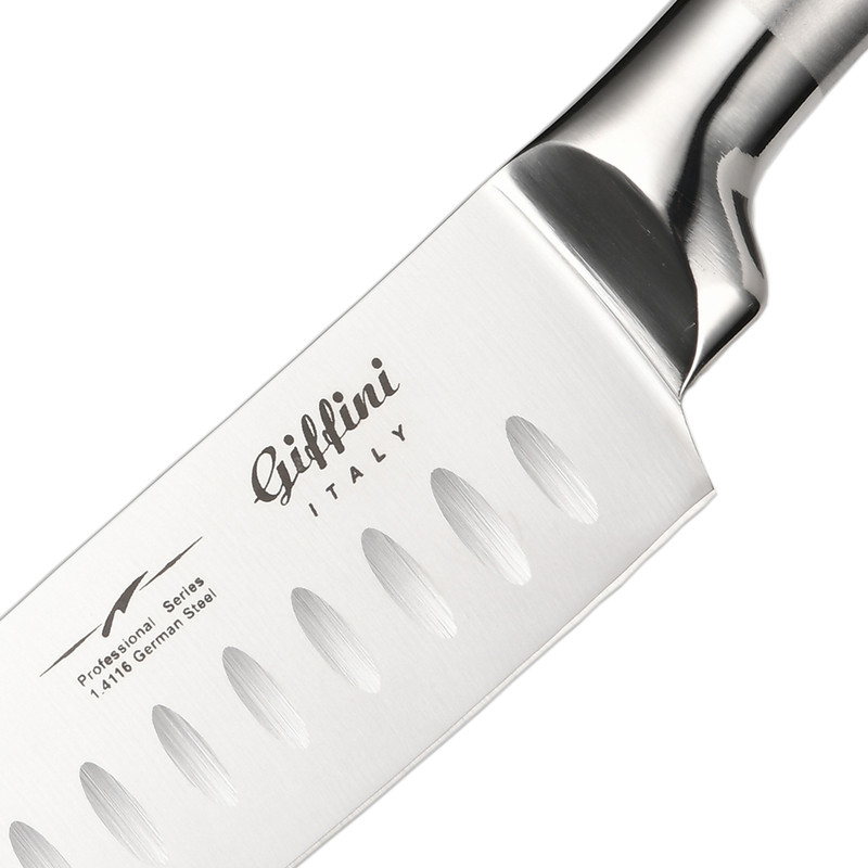 چاقو اشپزخانه جی فی نی کد G-1-SANTAKU مجموعه 2 عددی