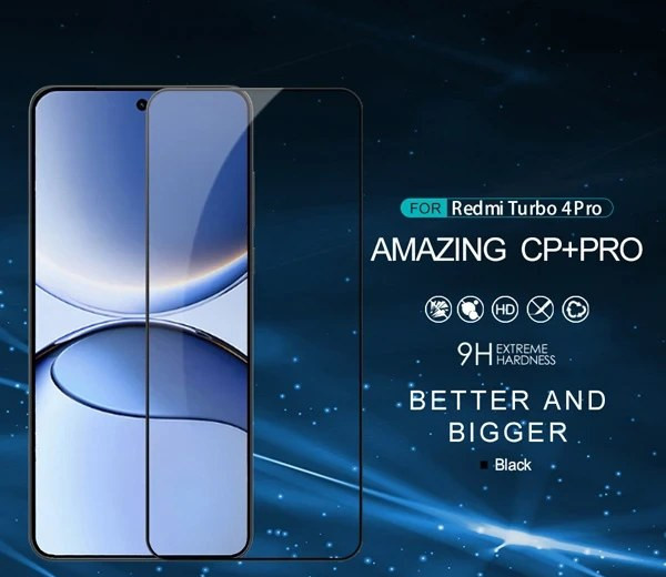 محافظ صفحه نمایش نیلکین مدل CP Plus Pro مناسب برای گوشی موبایل شیائومی Poco F7 / Redmi Turbo 4 Pro