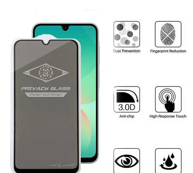 محافظ صفحه نمایش اپیکوی مدل Privacy مناسب برای گوشی موبایل سامسونگ Galaxy A17/ A26 / A16 محافظ صفحه نمایش اپیکوی مدل Privacy مناسب برای گوشی موبایل سامسونگ Galaxy A17/ A26 / A16