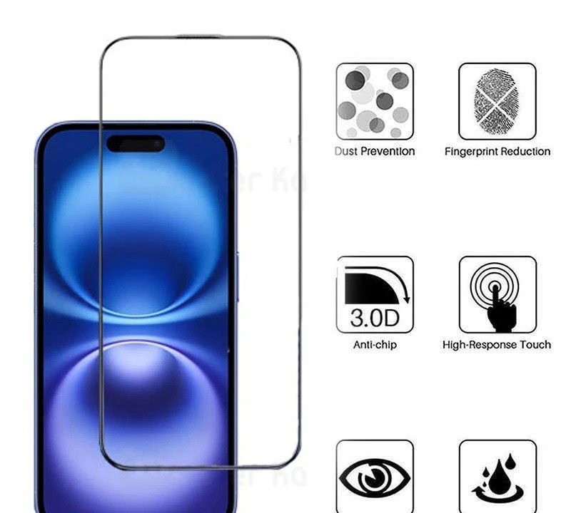 محافظ صفحه نمایش کی -زد دو مدل Full-Glass مناسب برای گوشی موبایل اپل iPhone 17 محافظ صفحه نمایش کی -زد دو مدل Full-Glass مناسب برای گوشی موبایل اپل iPhone 17