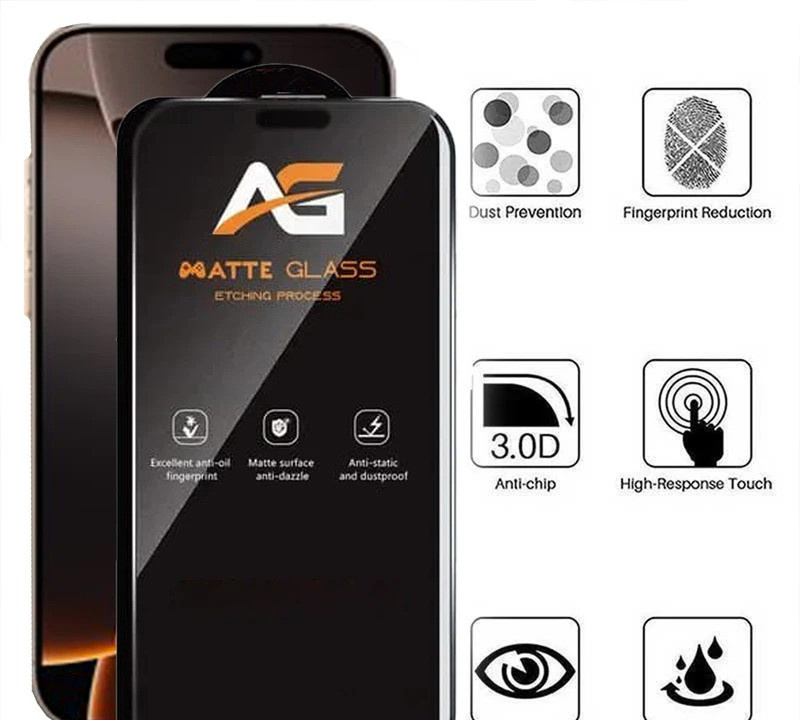 محافظ صفحه نمایش مات اپیکوی مدل AG Matte Etching مناسب برای گوشی موبایل اپل iPhone 17 Pro محافظ صفحه نمایش مات اپیکوی مدل AG Matte Etching مناسب برای گوشی موبایل اپل iPhone 17 Pro