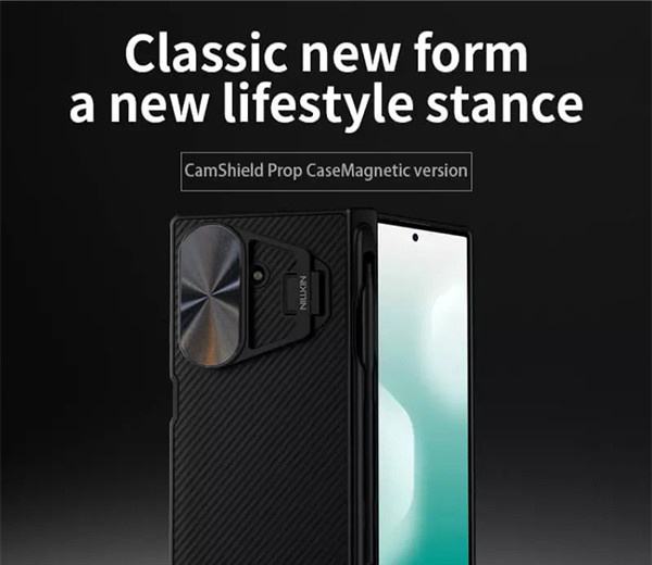 کاور نیلکین مدل Camshield Prop  مناسب برای گوشی موبایل سامسونگ galaxy Z Fold 7 کاور نیلکین مدل Camshield Prop  مناسب برای گوشی موبایل سامسونگ galaxy Z Fold 7