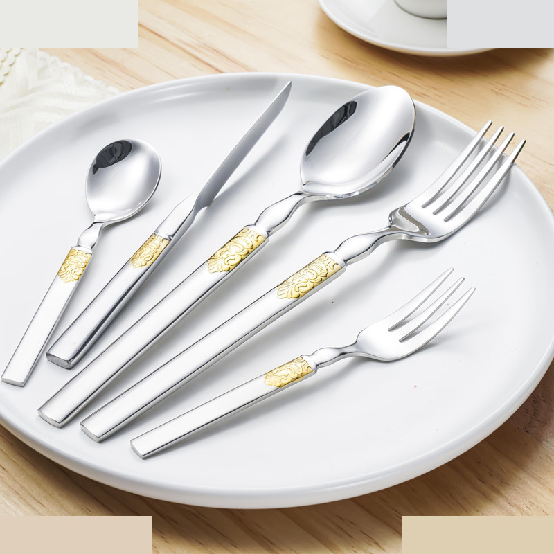 سرویس قاشق و چنگال 60 پارچه 8 نفره جی فی نی مدل G-55 لاکچری سرویس قاشق و چنگال 60 پارچه 8 نفره جی فی نی مدل G-55 لاکچری