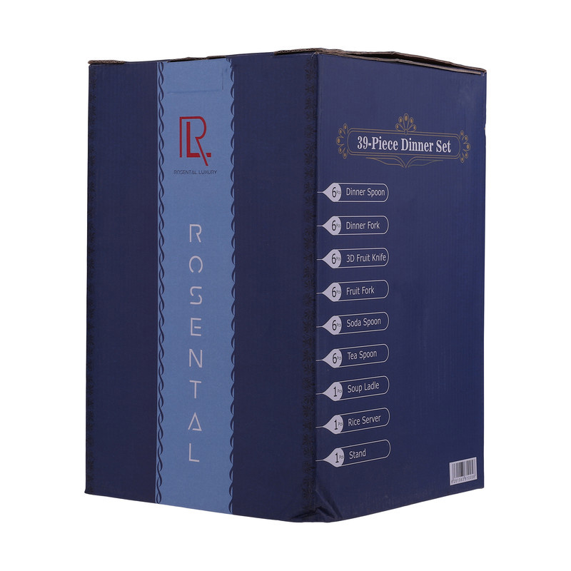 سرویس قاشق و چنگال 39 پارچه رزنتال مدل مونزا سرویس قاشق و چنگال 39 پارچه رزنتال مدل مونزا