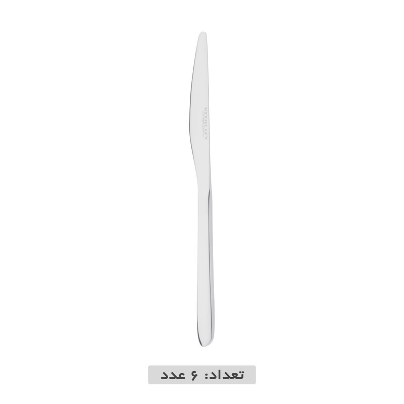 کارد غذاخوری ویتالیتی مدل 111 دونا ۶ پارچه کارد غذاخوری ویتالیتی مدل 111 دونا ۶ پارچه