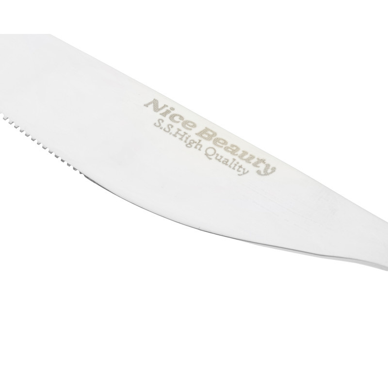 کارد سرو استیک 6 پارچه نایس بیوتی مدل فلورانس کارد سرو استیک 6 پارچه نایس بیوتی مدل فلورانس