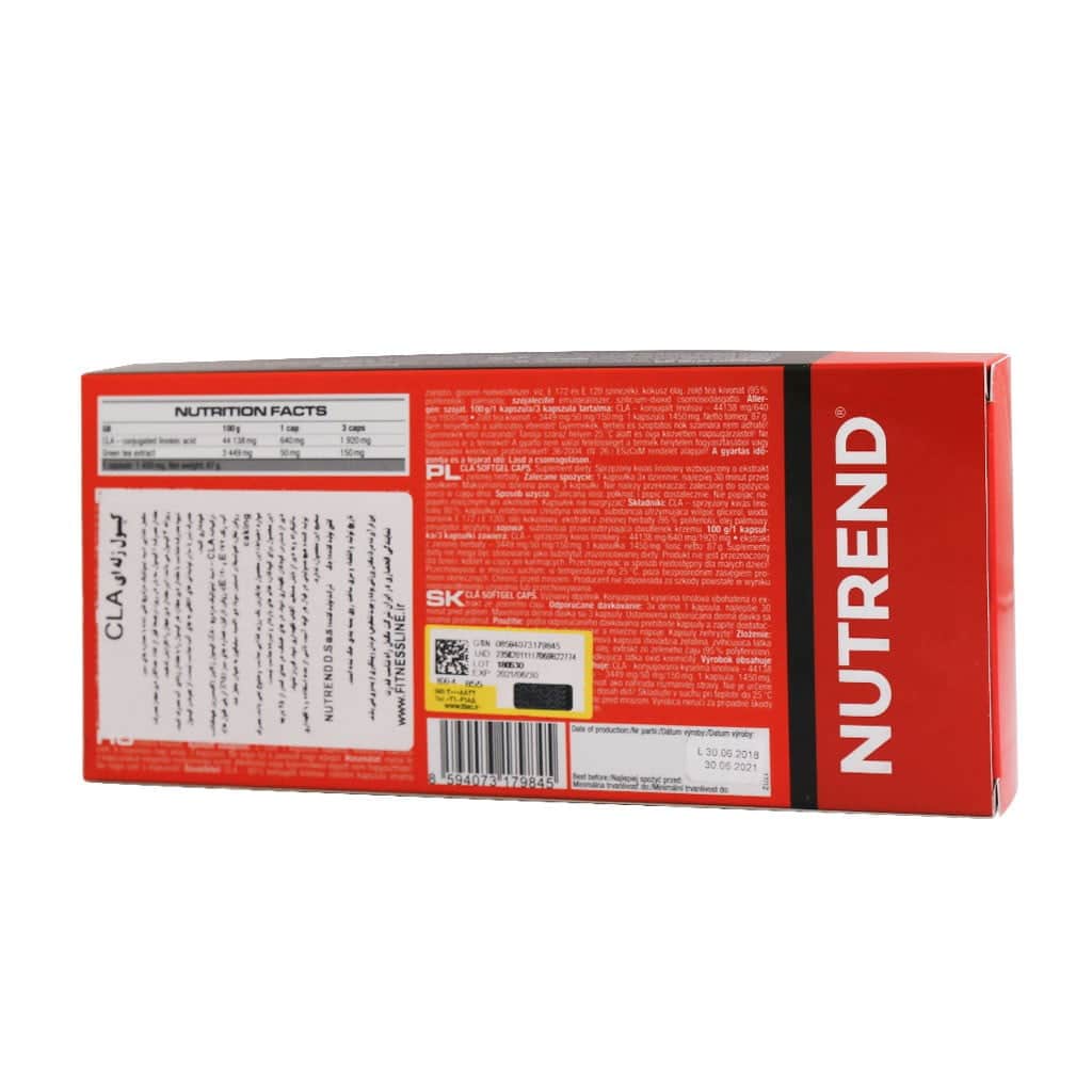 کپسول ژله ای CLA ناترند 60 عدد کپسول ژله ای CLA ناترند 60 عدد