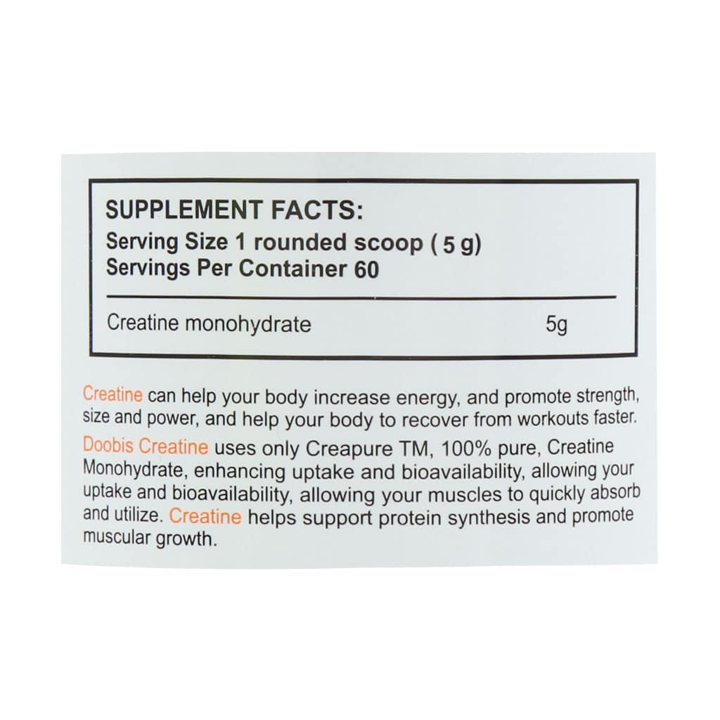 پودر کراتین مونوهیدرات دوبیس 300 گرم
