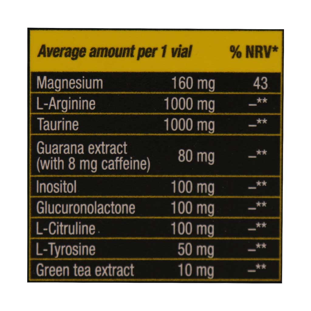 ویال خوراکی انرژی شات یوروویتال 6 عدد ویال خوراکی انرژی شات یوروویتال 6 عدد