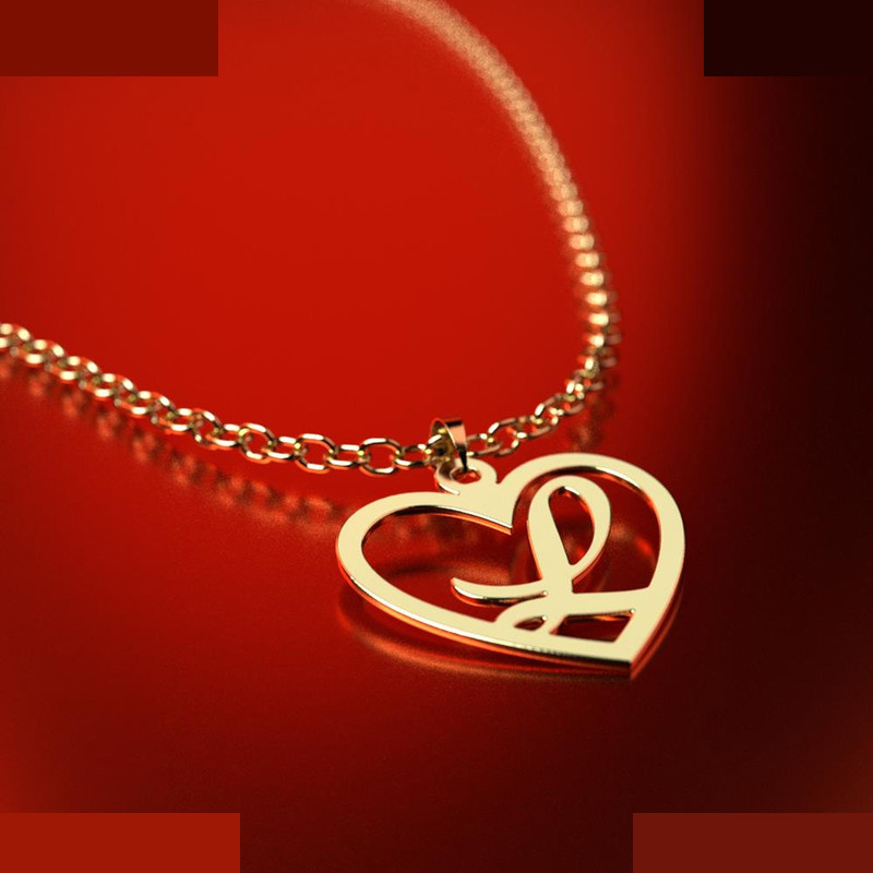 نیم ست طلا 18 عیار زنانه مدوپد مدل حرف L کد NA12842