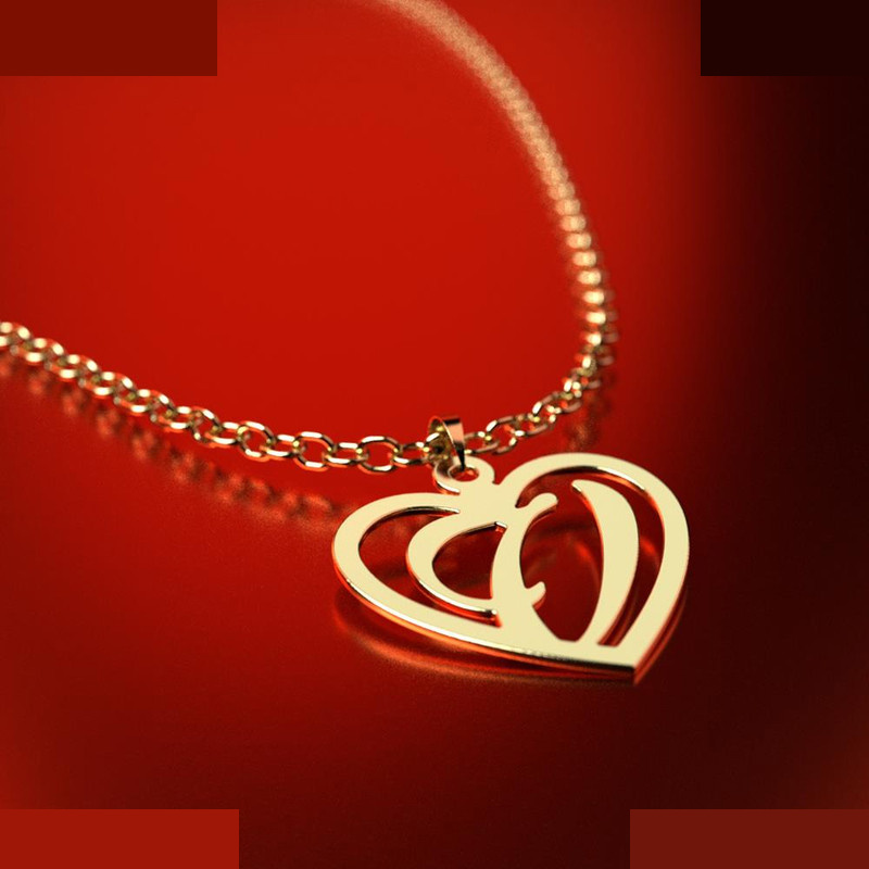 نیم ست طلا 18 عیار زنانه مدوپد مدل حرف v کد NA12887