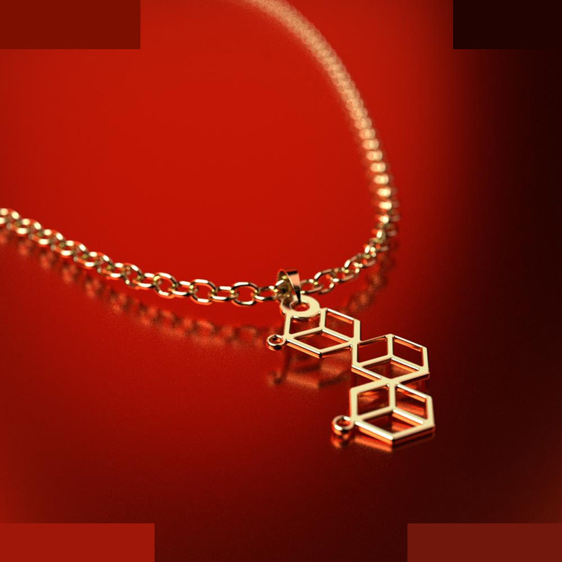 نیم ست طلا 18 عیار زنانه مدوپد مدل مکعب کد NA13008 نیم ست طلا 18 عیار زنانه مدوپد مدل مکعب کد NA13008