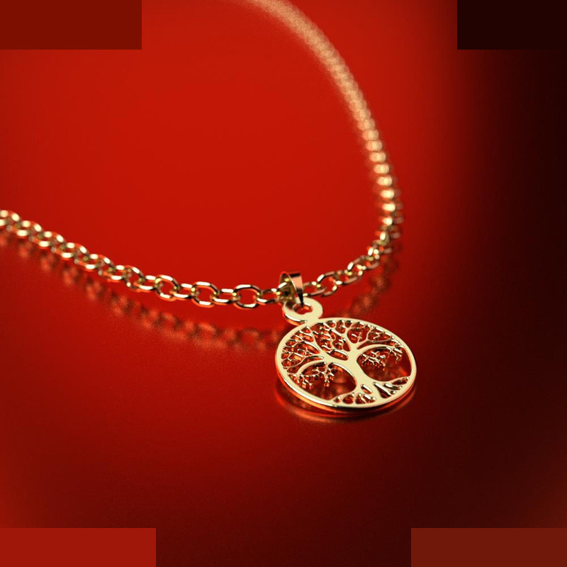 نیم ست طلا 18 عیار زنانه مدوپد مدل درخت کد NA14293 نیم ست طلا 18 عیار زنانه مدوپد مدل درخت کد NA14293