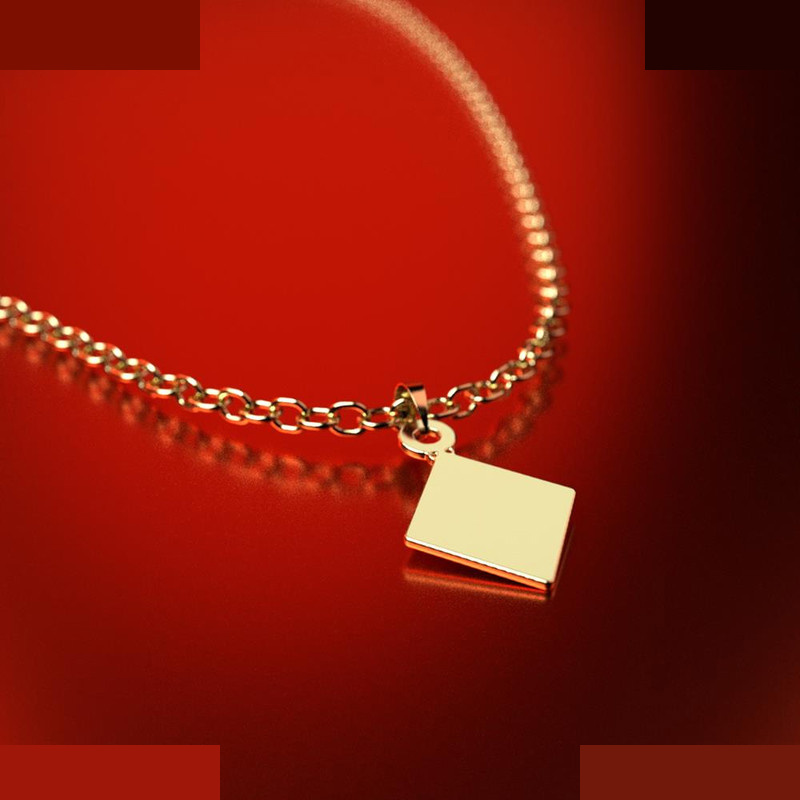 نیم ست طلا 18 عیار زنانه مدوپد مدل لوزی کد NA14532 نیم ست طلا 18 عیار زنانه مدوپد مدل لوزی کد NA14532