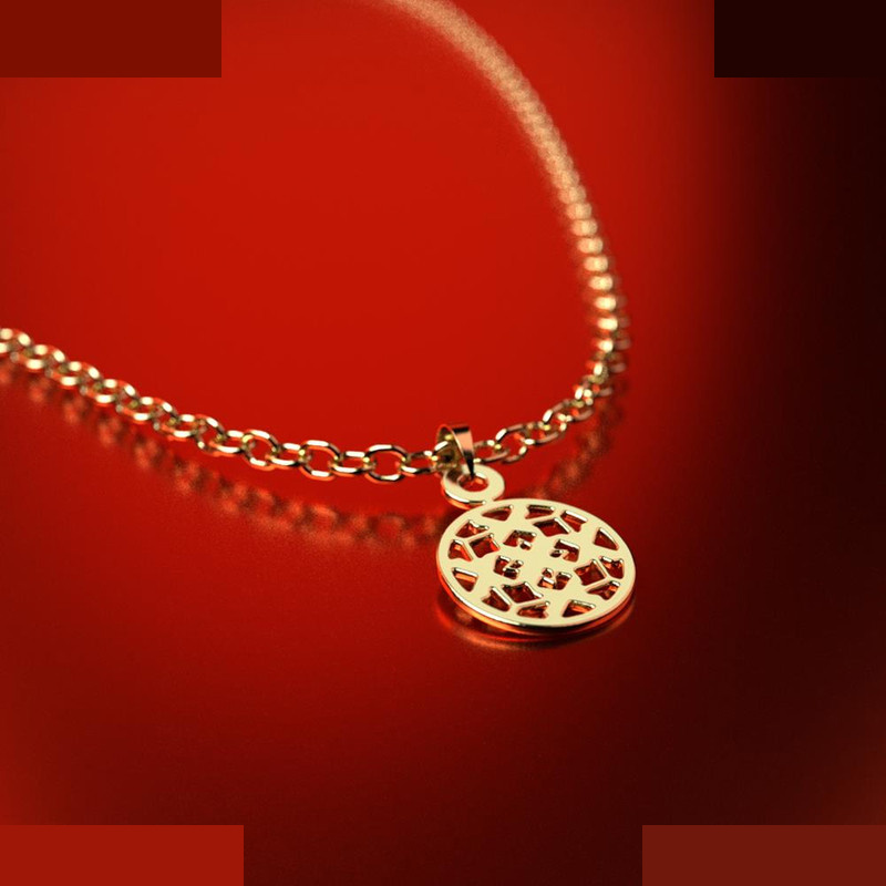 نیم ست طلا 18 عیار زنانه مدوپد مدل دایره کد NA14808 نیم ست طلا 18 عیار زنانه مدوپد مدل دایره کد NA14808