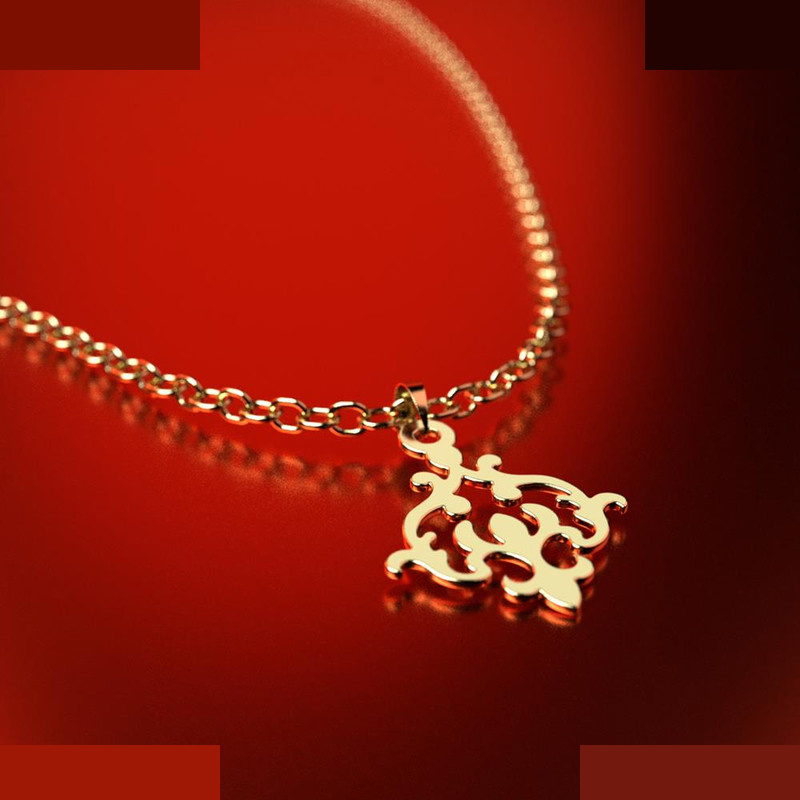 نیم ست طلا 18 عیار زنانه مدوپد مدل اسلیمی کد NA15317 نیم ست طلا 18 عیار زنانه مدوپد مدل اسلیمی کد NA15317