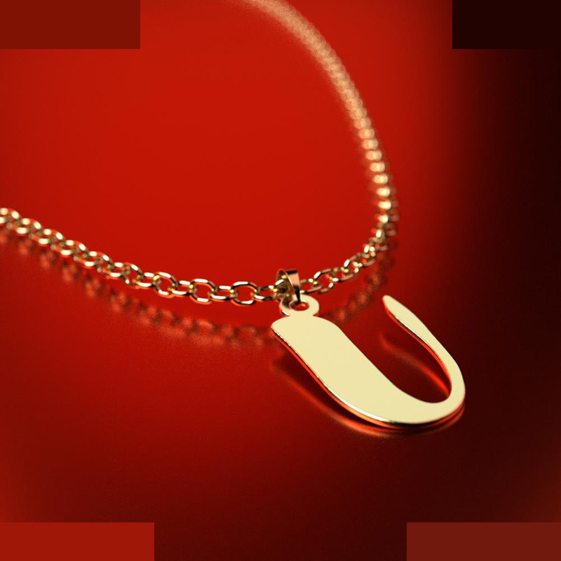 نیم ست طلا 18 عیار زنانه مدوپد مدل حرف U کد NA16652 نیم ست طلا 18 عیار زنانه مدوپد مدل حرف U کد NA16652