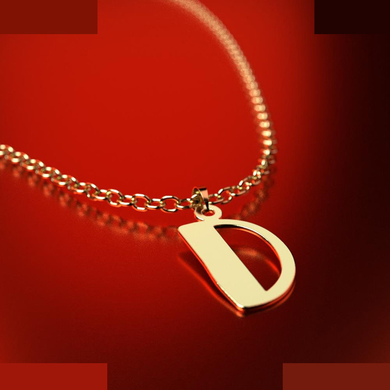 نیم ست طلا 18 عیار زنانه مدوپد مدل حرف D کد NA16710 نیم ست طلا 18 عیار زنانه مدوپد مدل حرف D کد NA16710