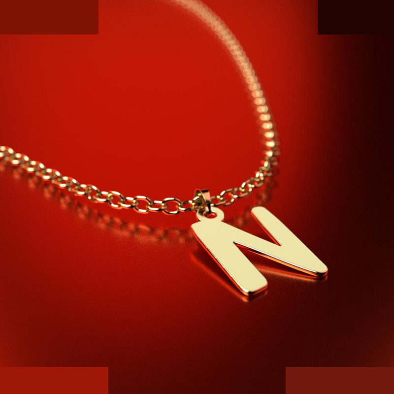 نیم ست طلا 18 عیار زنانه مدوپد مدل حرف N کد NA16720 نیم ست طلا 18 عیار زنانه مدوپد مدل حرف N کد NA16720