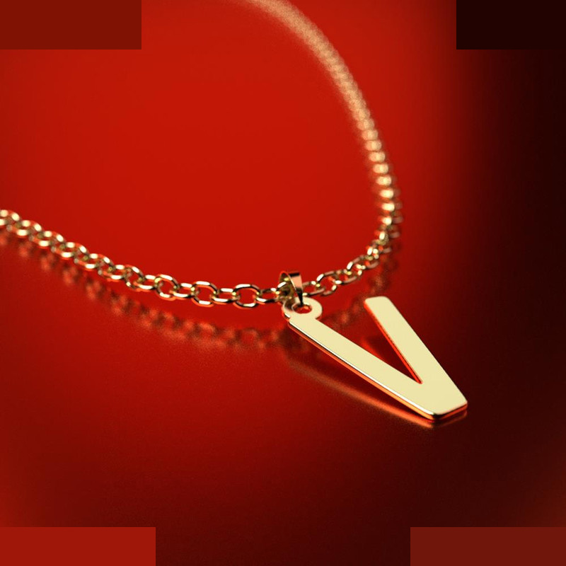 نیم ست طلا 18 عیار زنانه مدوپد مدل حرف V کد NA16754 نیم ست طلا 18 عیار زنانه مدوپد مدل حرف V کد NA16754