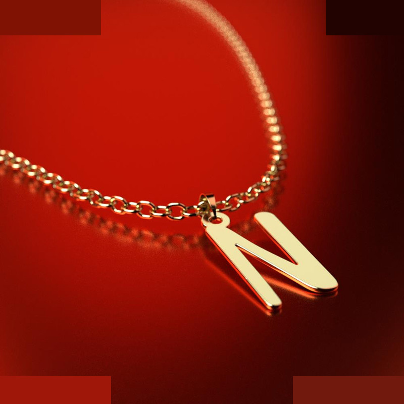 نیم ست طلا 18 عیار زنانه مدوپد مدل حرف N کد NA16774 نیم ست طلا 18 عیار زنانه مدوپد مدل حرف N کد NA16774