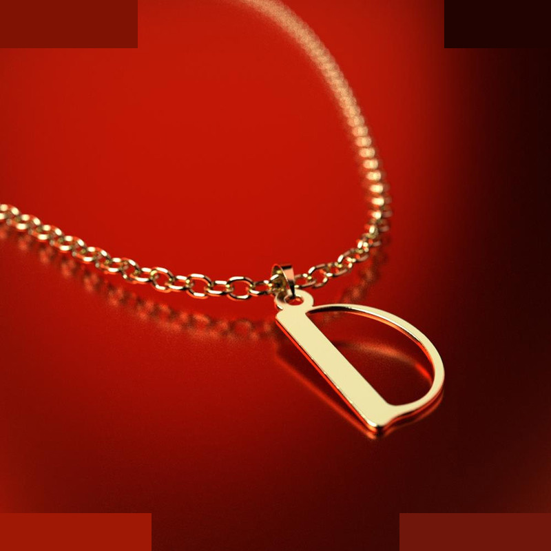 نیم ست طلا 18 عیار زنانه مدوپد مدل حرف D کد NA16784 نیم ست طلا 18 عیار زنانه مدوپد مدل حرف D کد NA16784