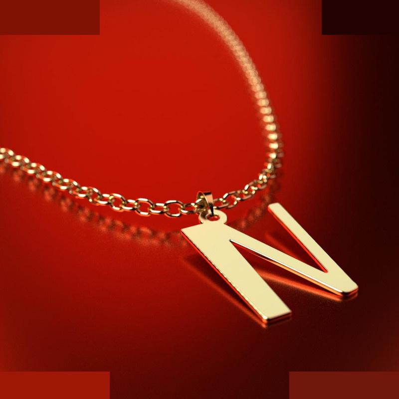 نیم ست طلا 18 عیار زنانه مدوپد مدل حرف N کد NA16848 نیم ست طلا 18 عیار زنانه مدوپد مدل حرف N کد NA16848