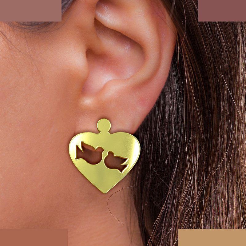 نیم ست طلا 18 عیار زنانه مدوپد مدل قلب و پرنده کد NA11018 نیم ست طلا 18 عیار زنانه مدوپد مدل قلب و پرنده کد NA11018