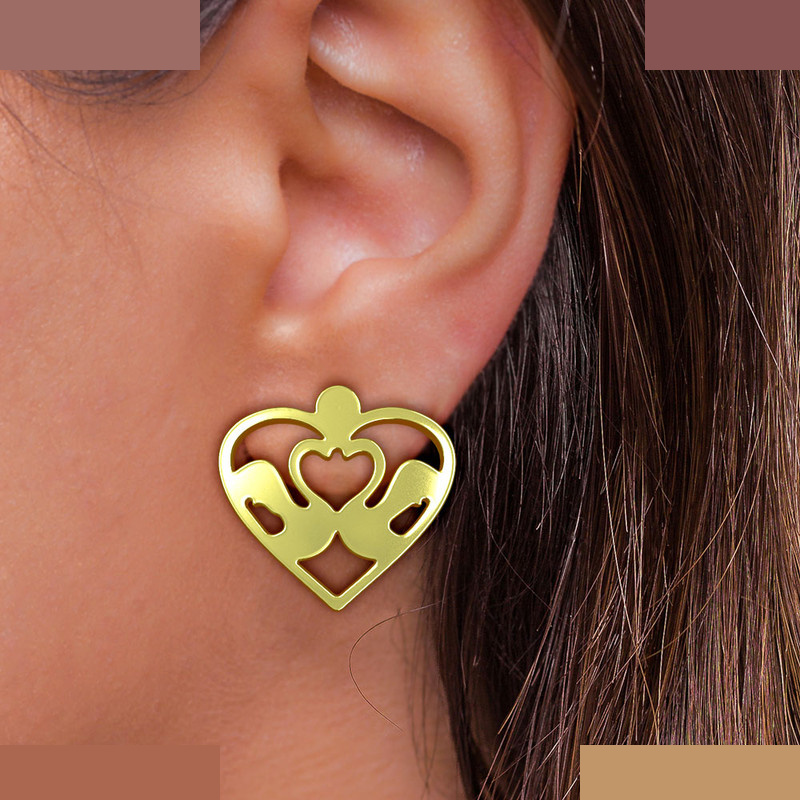 نیم ست طلا 18 عیار زنانه مدوپد مدل قلب کد NA11035 نیم ست طلا 18 عیار زنانه مدوپد مدل قلب کد NA11035